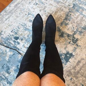 Joie Black Over the Knee Boots